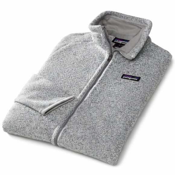 Patagonia Women’s Better Sweater Jacket XS Full Zip Outdoor Fleece Birch White - Picture 3 of 16